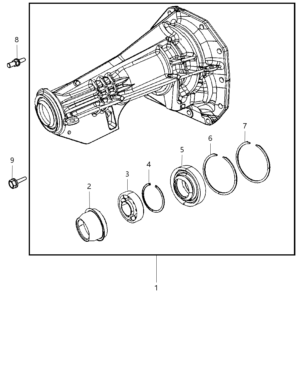 Mopar 68053825AA Bearing Output Shaft