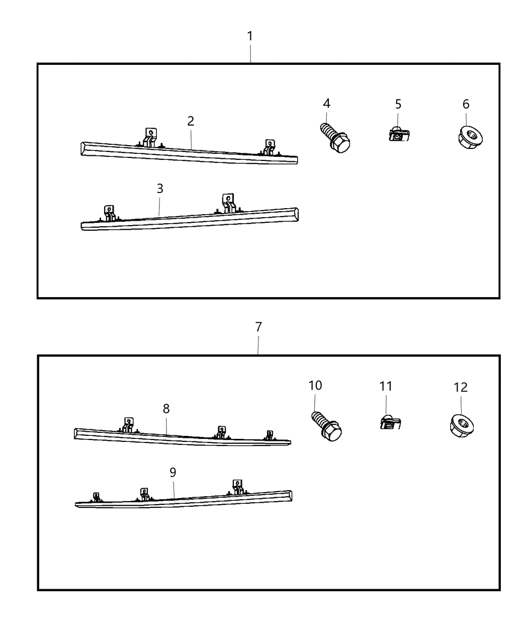 Mopar 68253766AB Sill Bodyside