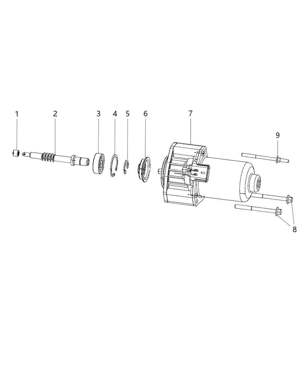 Mopar 68085415AA Stud Transmission Case