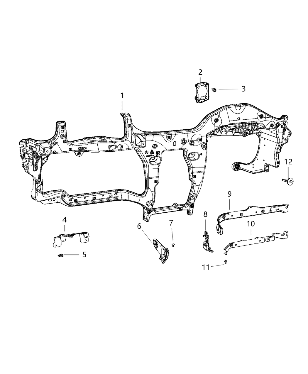 Mopar 68341667AB Bracket Ignition Switch