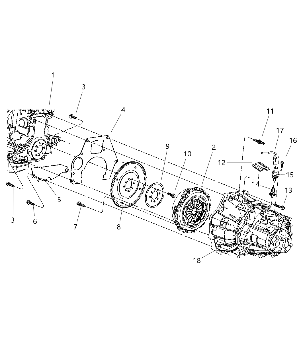 Mopar 5062040AC Clutch