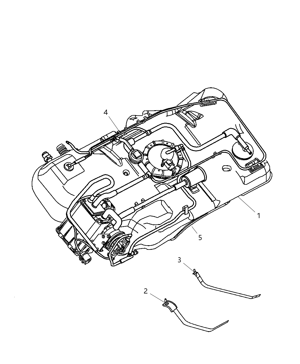Mopar 4581315AB Valve Onboard Vapor Recovery Control Flow Valve