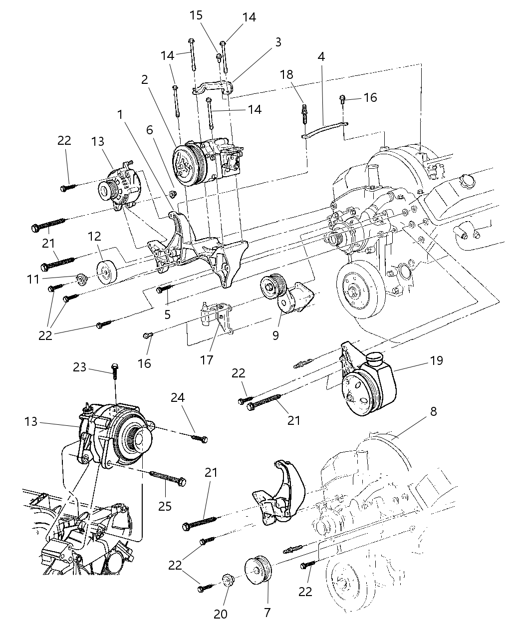Mopar 6036106AA Stud
