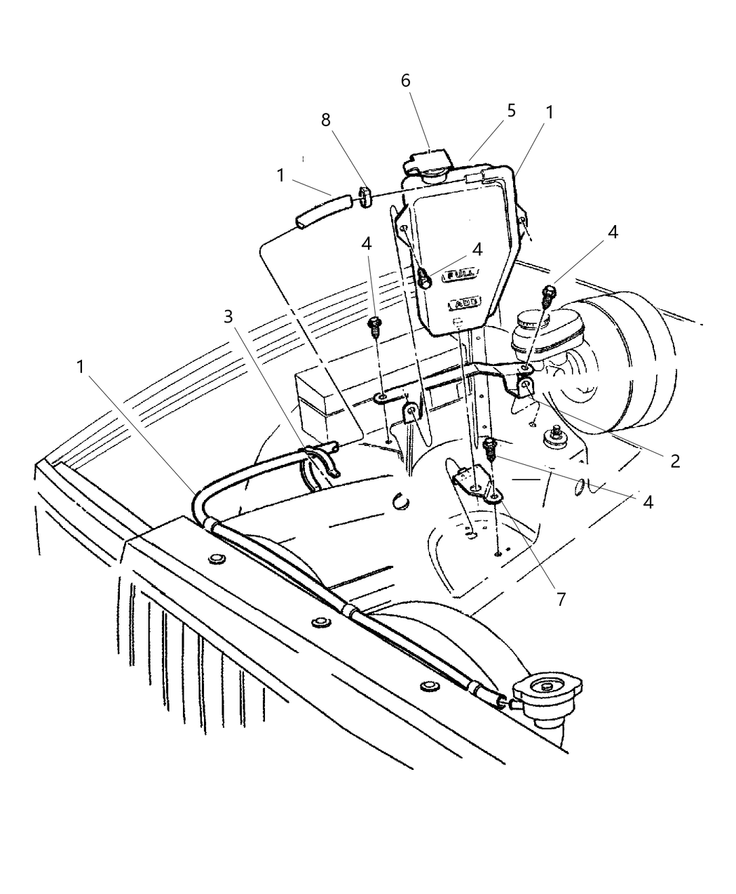 Mopar 52079493AC Bottle Degasser
