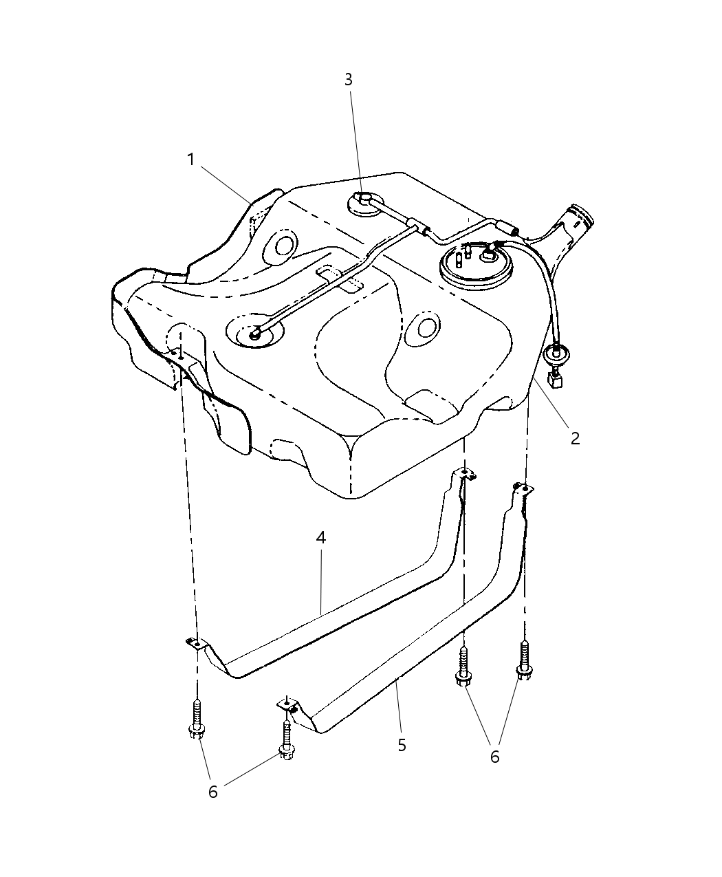 Mopar 4764603AA Separator Fuel