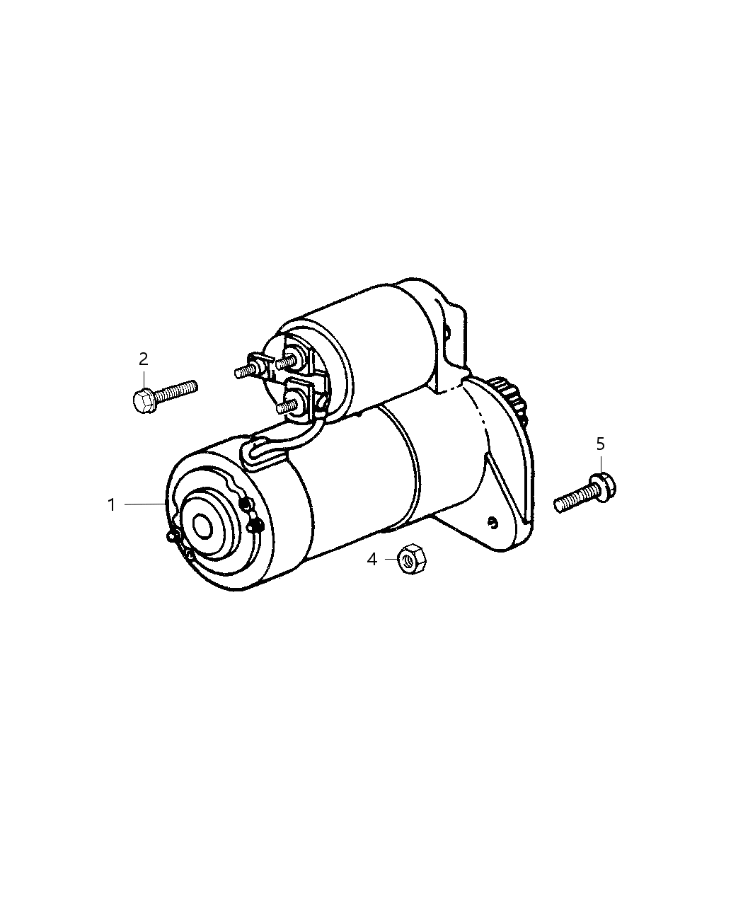 Mopar 6102084AA Starter Screw