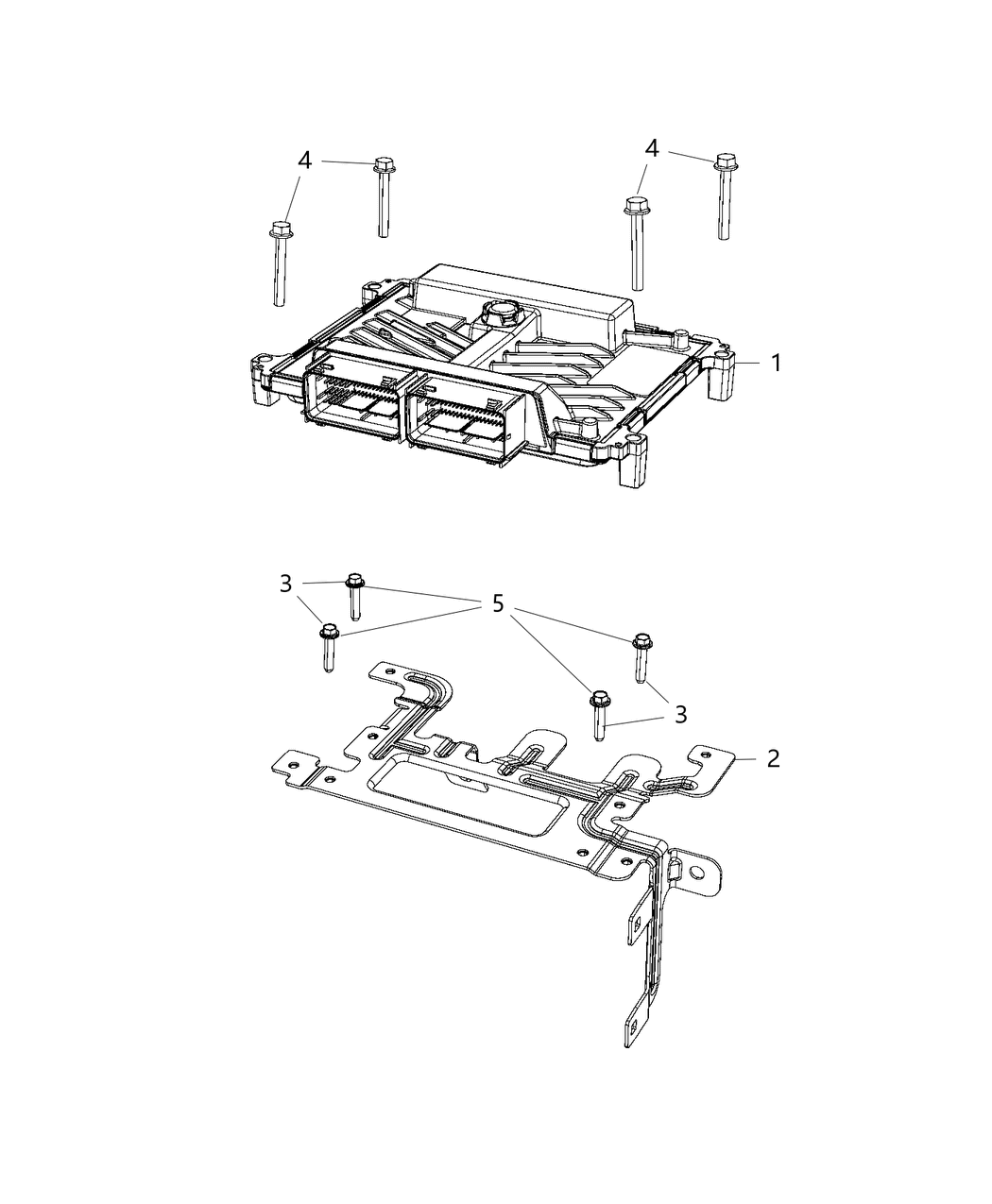 Mopar 68286590AB Bracket Module