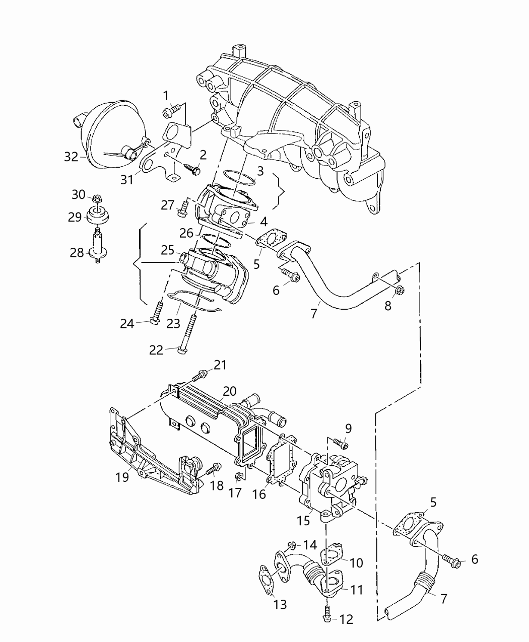Mopar 68001137AA Bracket