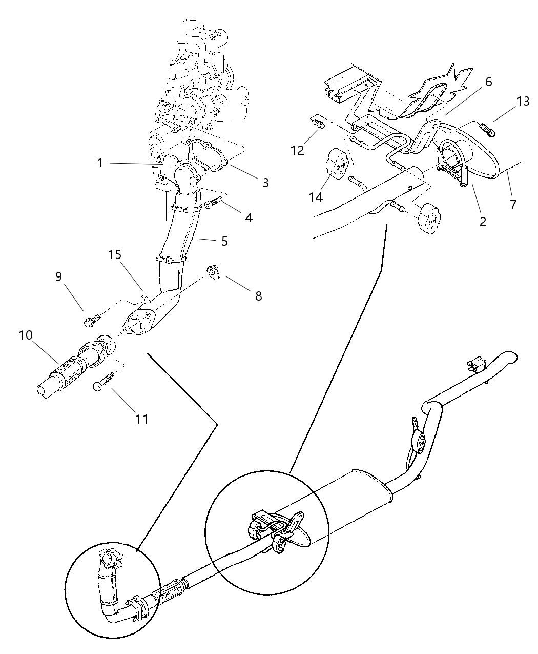 Mopar 52019388AB Adapter Turbo