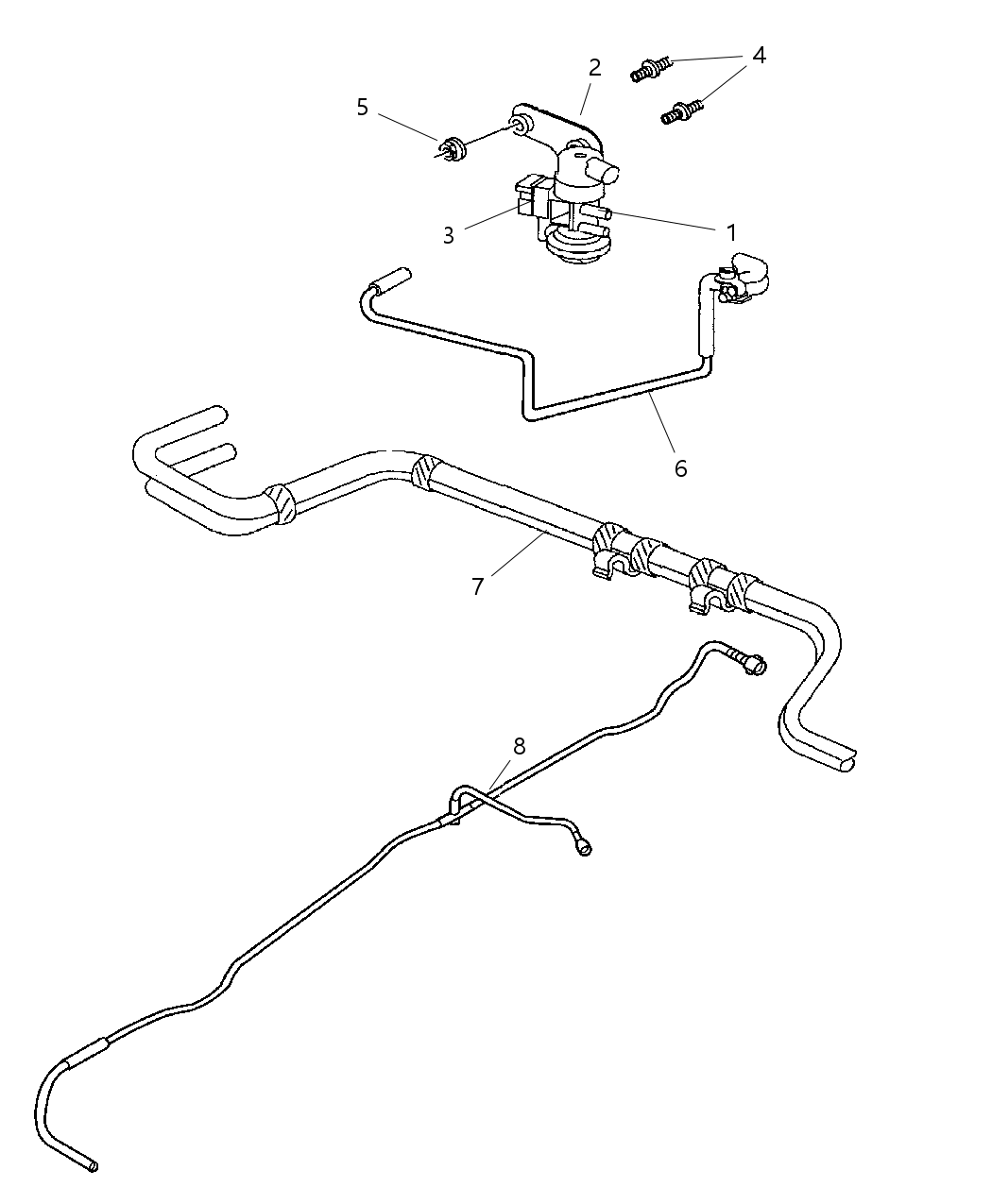 Mopar 52113545AA Hose