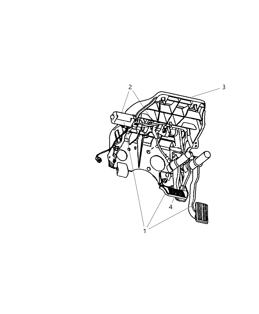 Mopar 5140909AA Pad Pedal