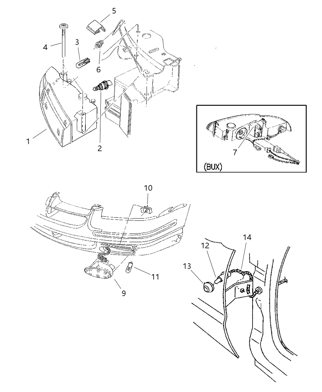 Mopar V7100873AA Module, Headlamp