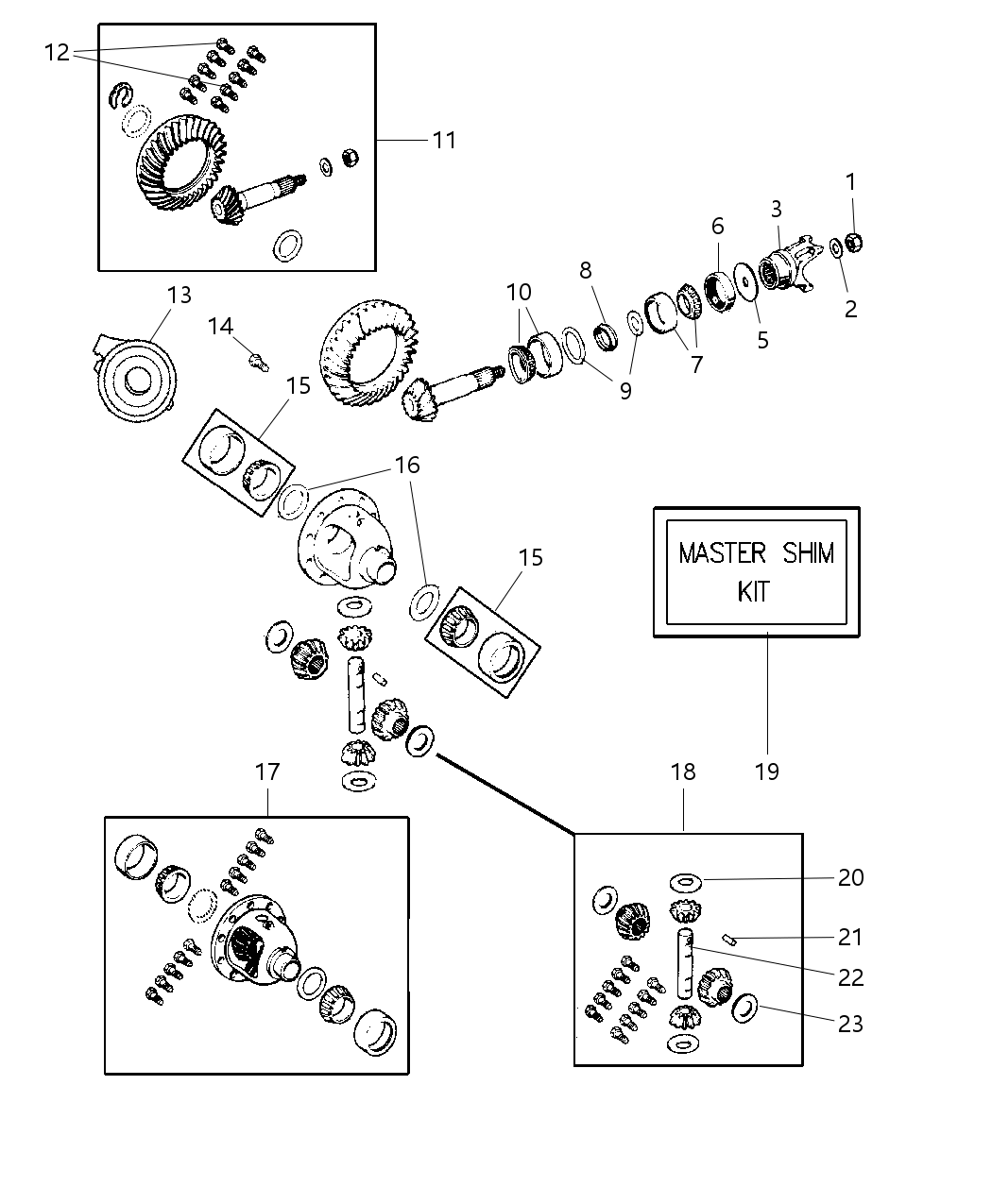 Mopar 5012454AB Pinion Seal