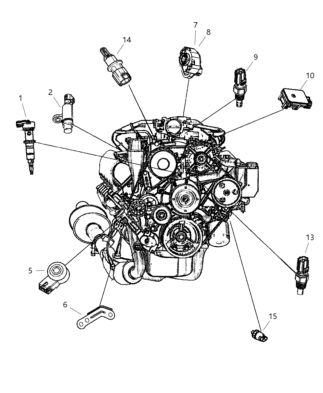 Mopar 6505501AA Screw M4X16