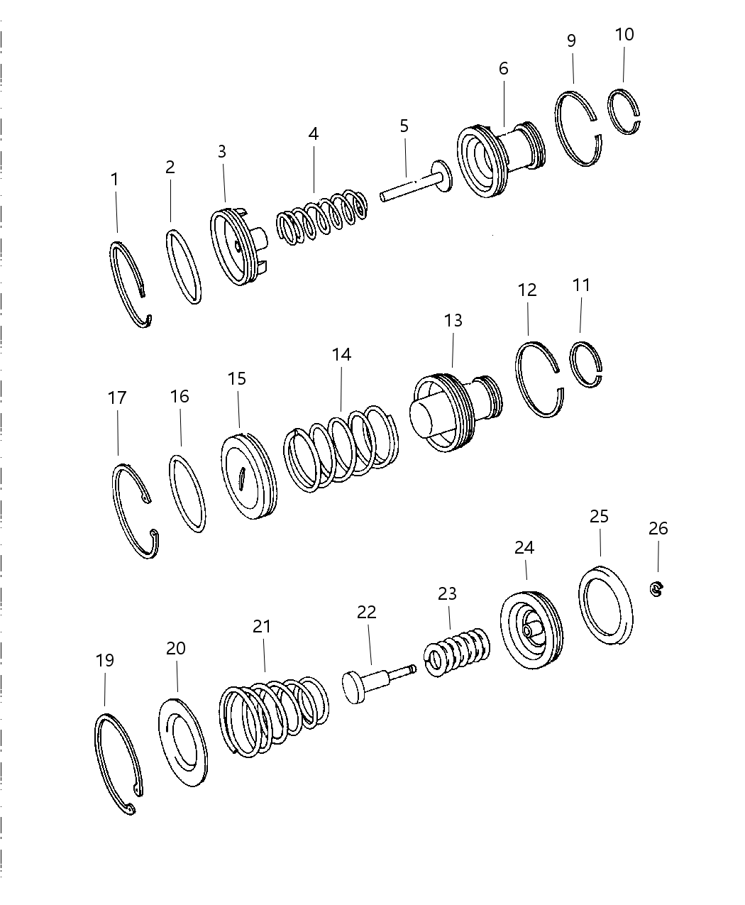 Mopar 4659837 Piston, Reverse Servo
