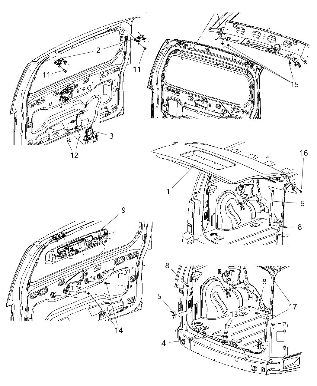 Mopar 55113280AA Bracket Gas Propeller