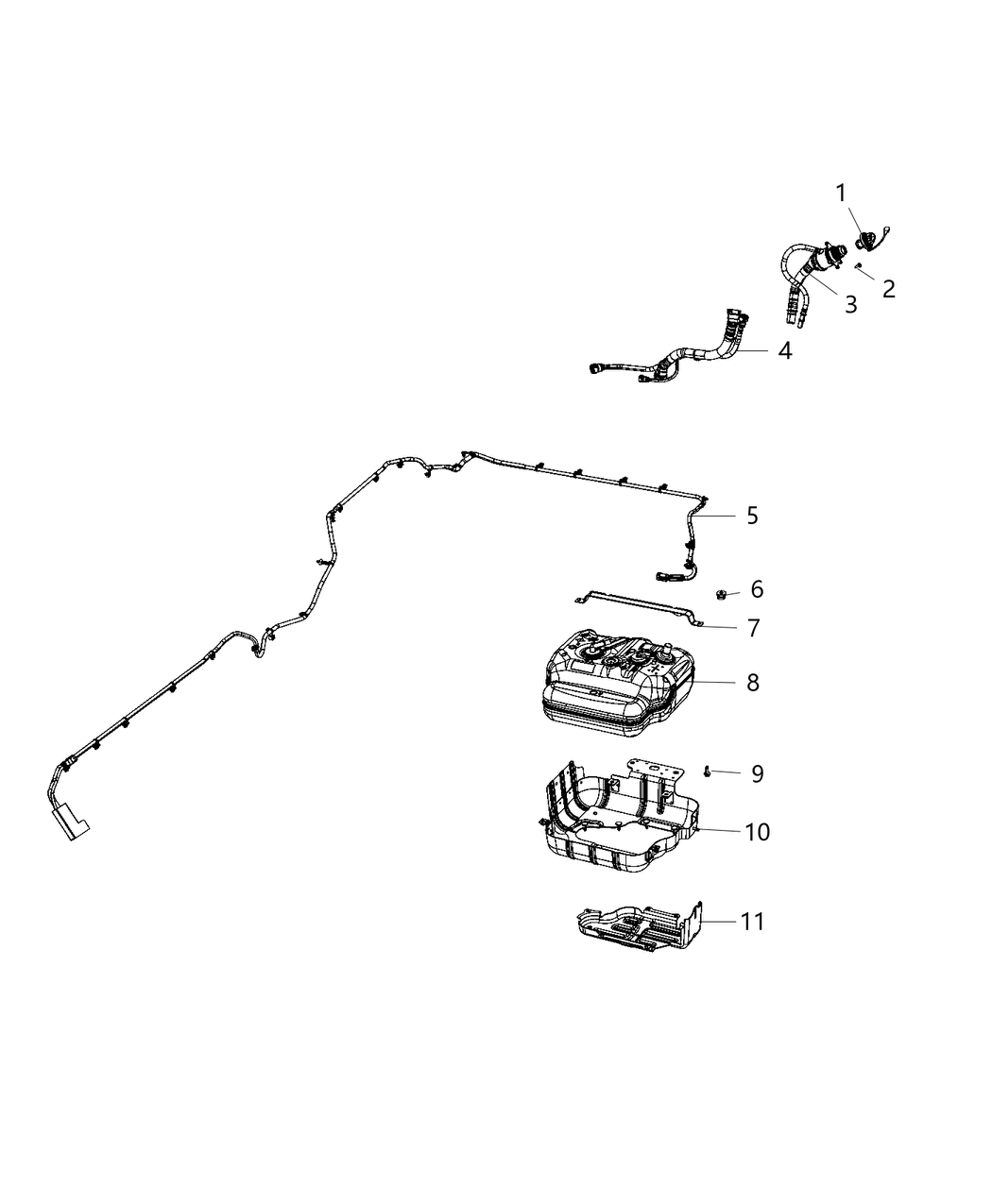Mopar 68297713AB Tank Diesel Exhaust Fluid