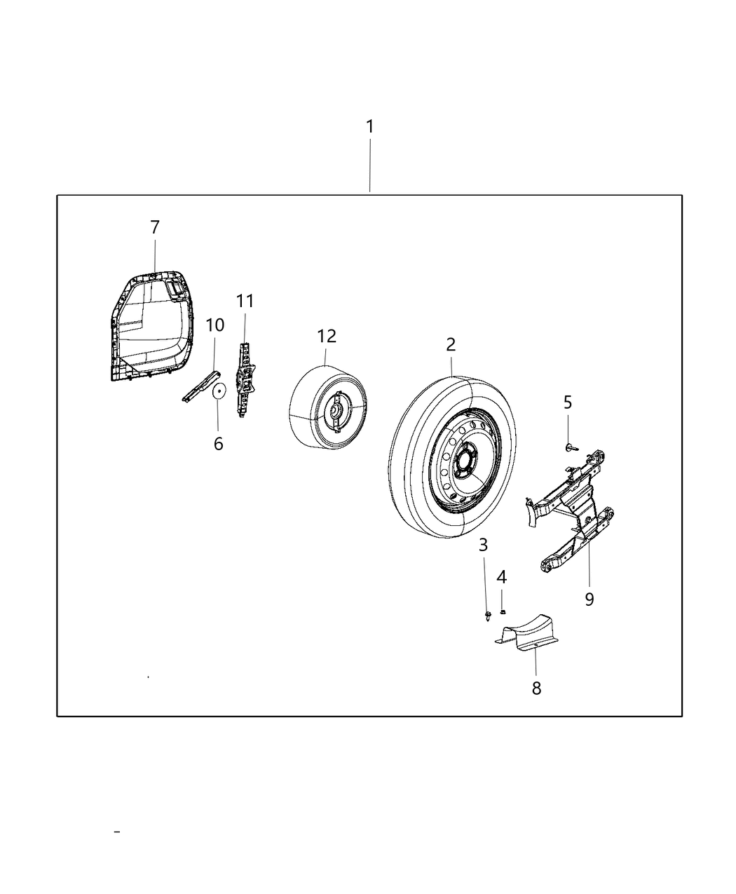 Mopar 82215589AG Emergency Kit Tire Repair