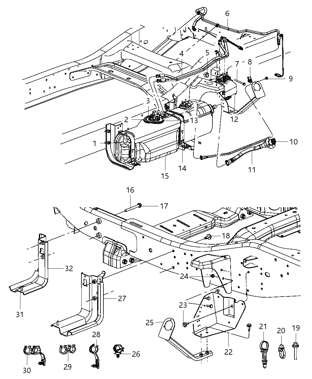 Mopar 52122428AC Tube Fuel Supply