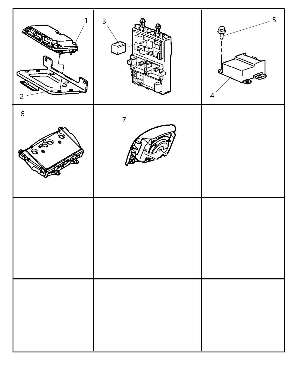 Mopar 56042305AF Memory Module
