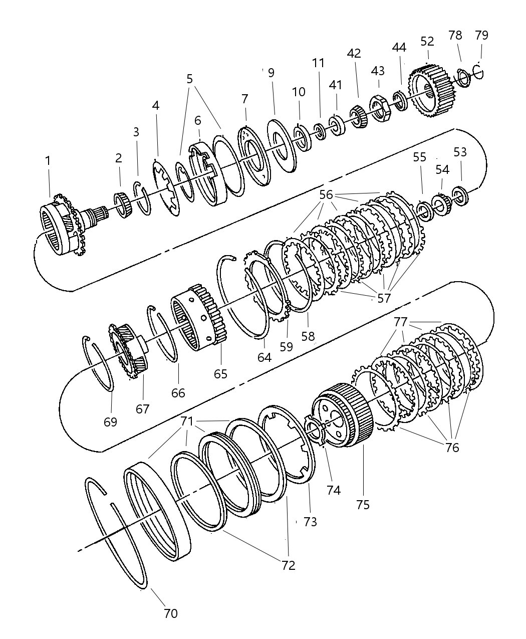 Mopar 5014201AA Carrier And Bearing Planet Pinion