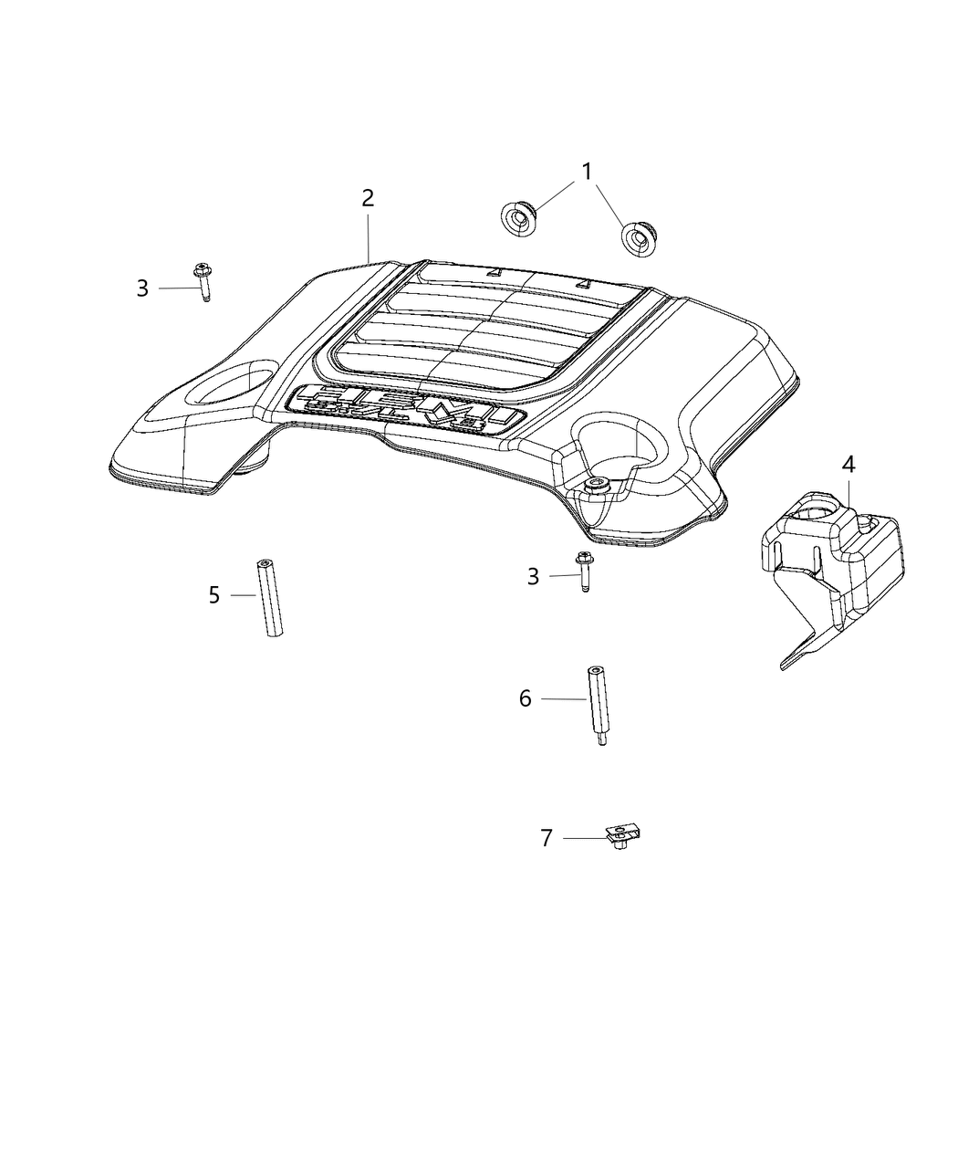 Mopar 5281553AA Cover Engine