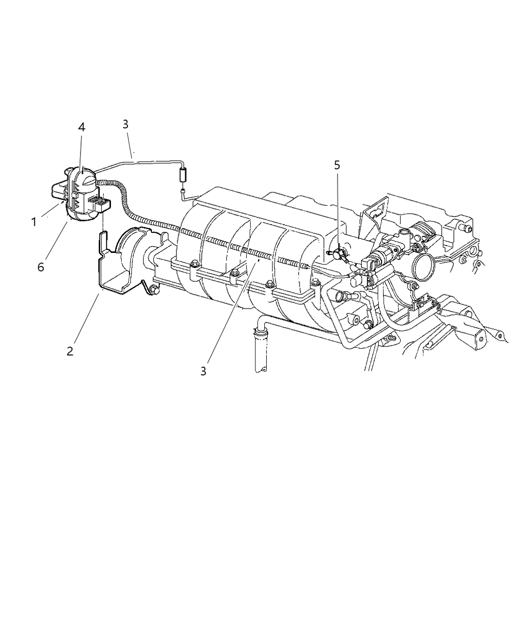 Mopar 4897707AA Harness Duty Cycle Purge Solenoid