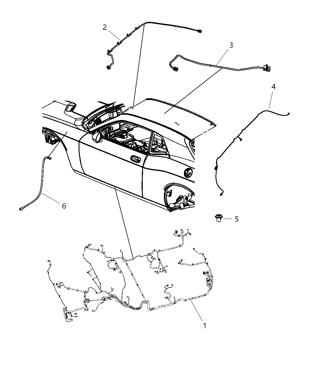 Mopar 5089222AB Wiring Unified Body