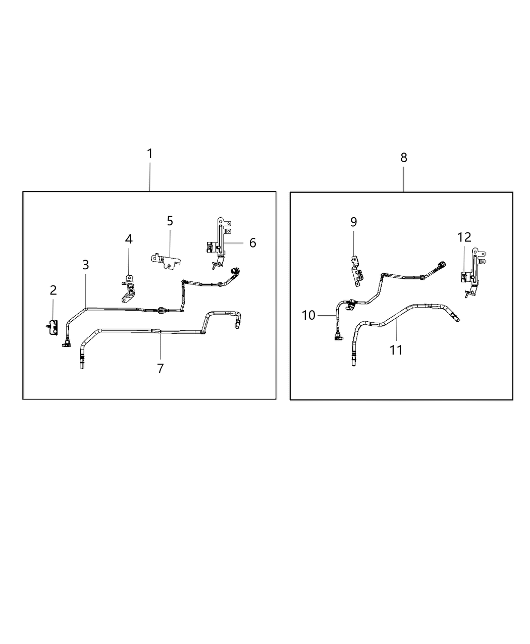 Mopar 68297642AC Tube Fuel Supply
