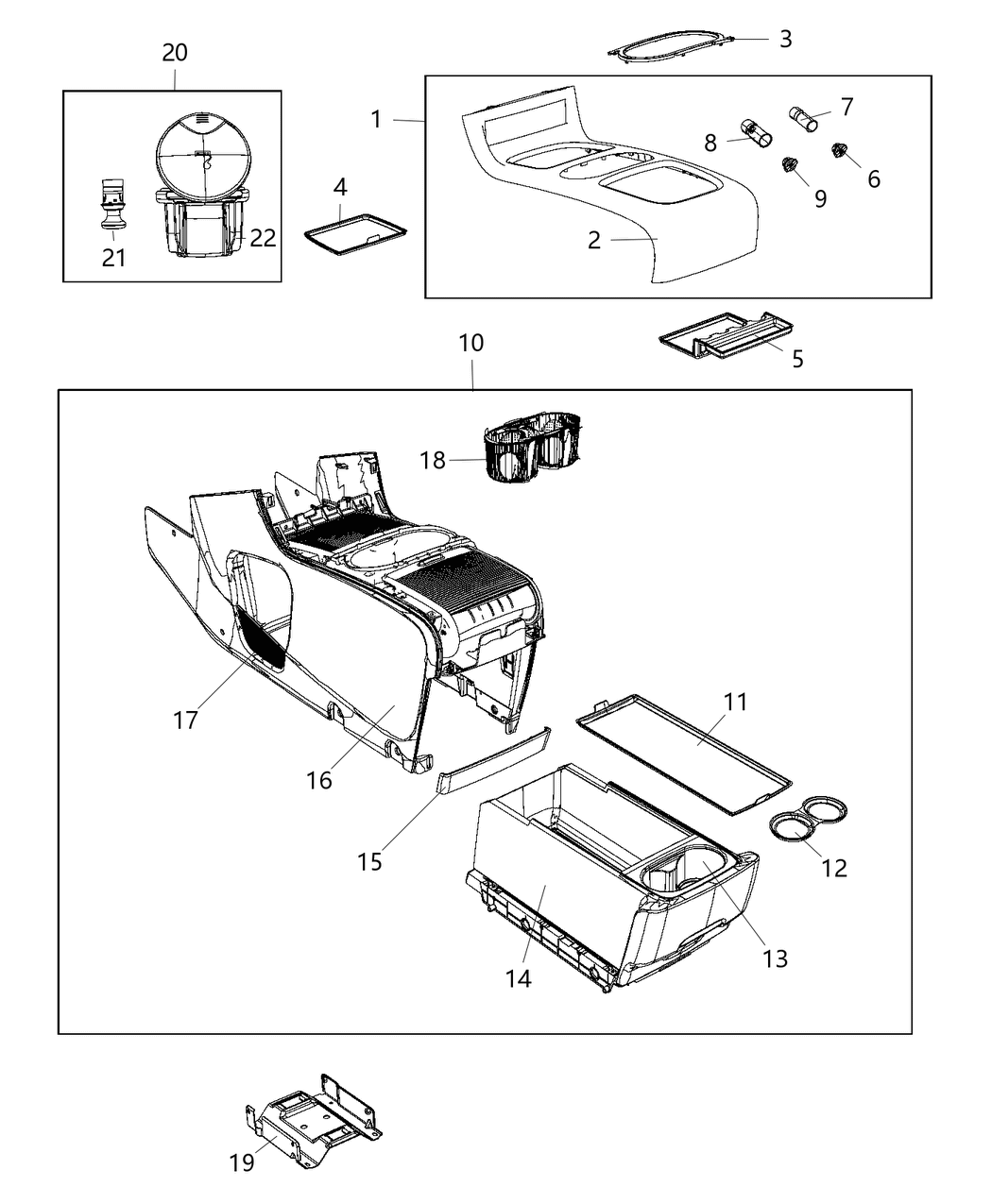 Mopar 1VQ79DX9AA Net Storage
