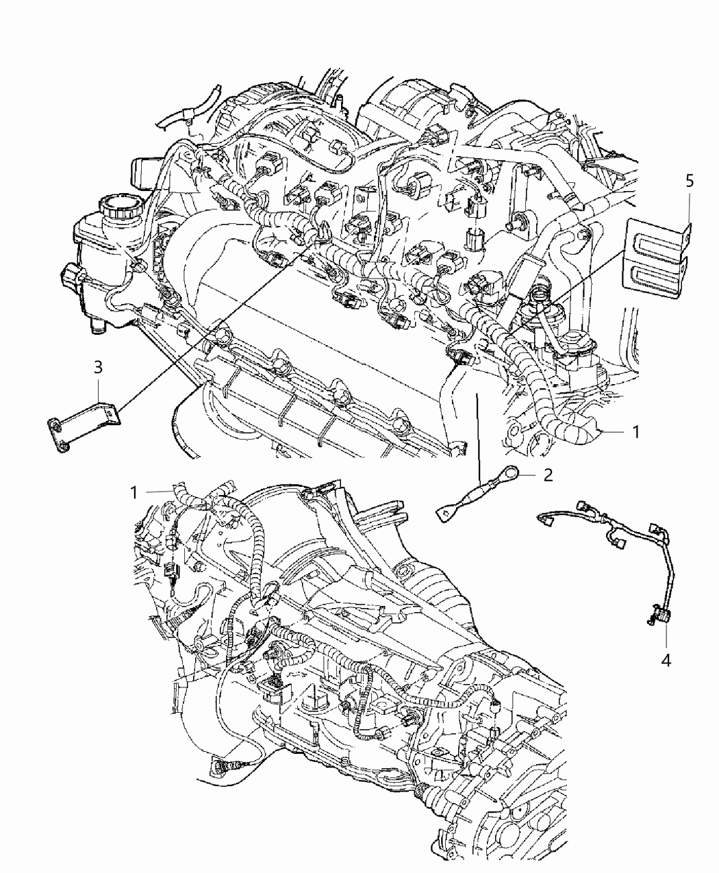 Mopar 4801388AC Wiring Engine