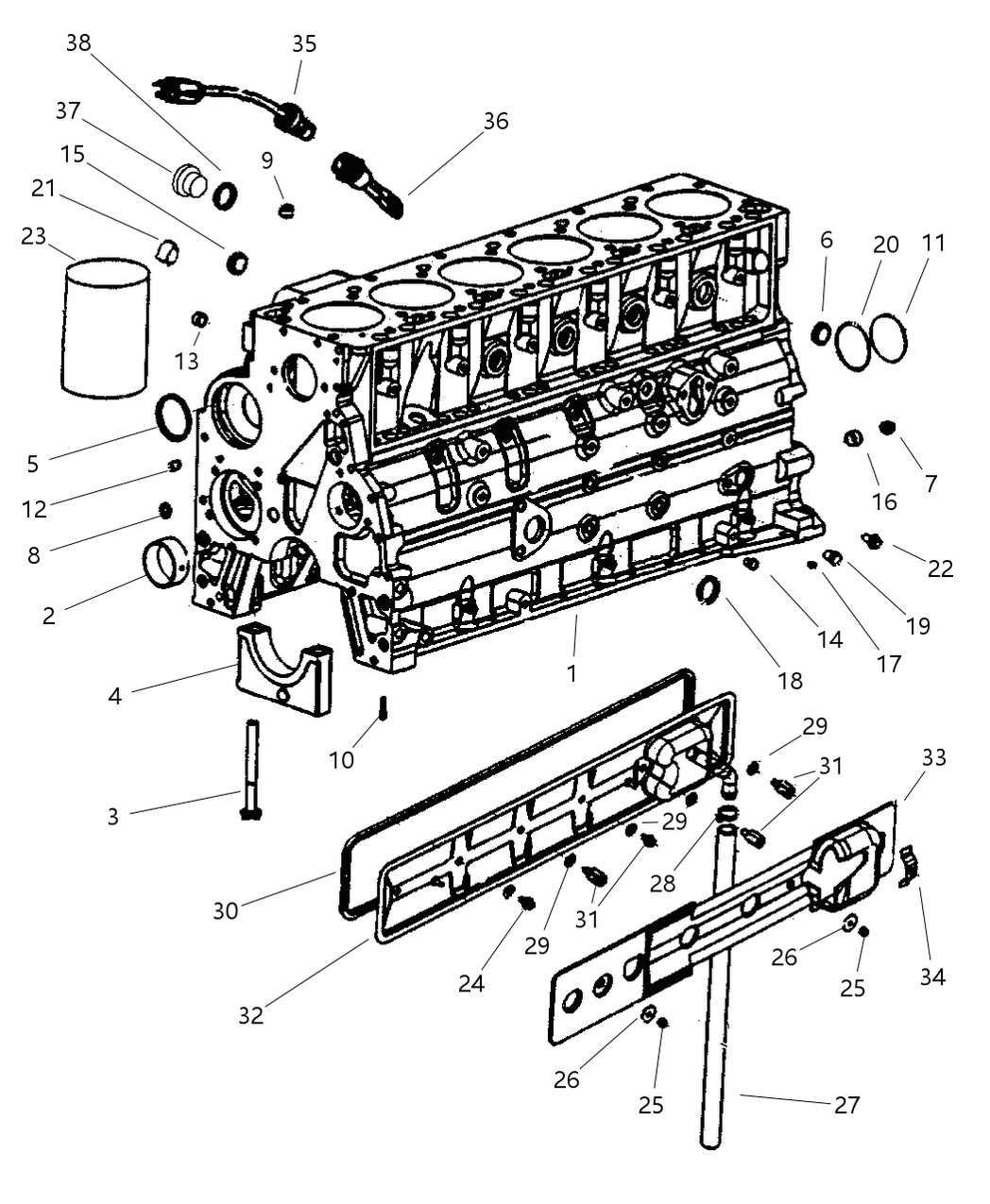 Mopar 5011780AA Kit Block Hardware