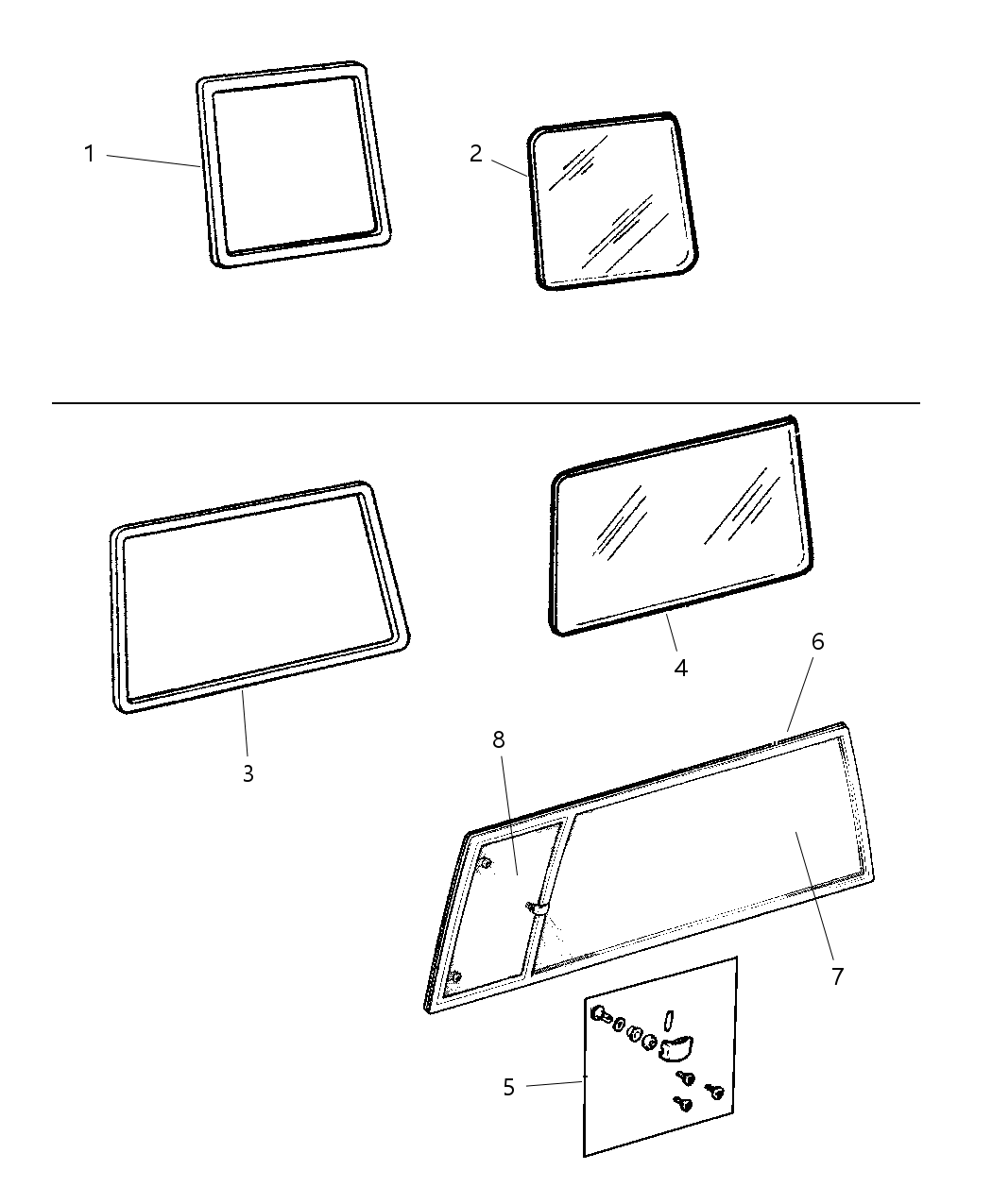 Mopar 4762241 Hinge