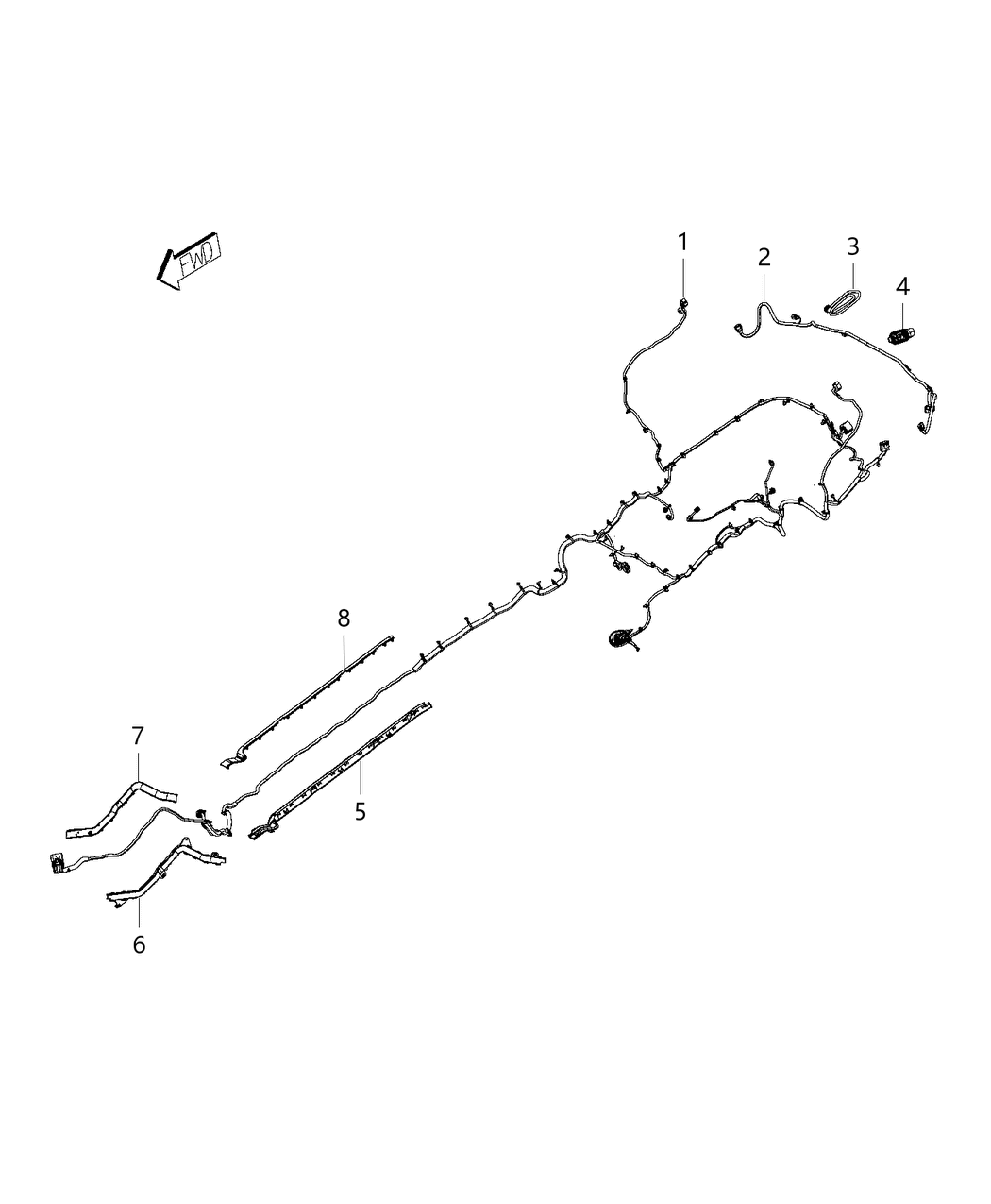 Mopar 68155931AC Wiring Underbody