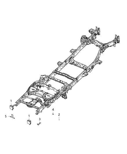 2020 Ram 2500 Lamps - Rear Diagram 2 - Thumbnail
