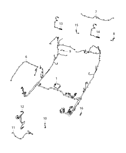 2020 Ram 2500 Wiring - Body Diagram 2 - Thumbnail