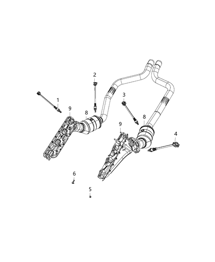 2018 Ram 1500 Oxygen Sensors Diagram 2 - Thumbnail