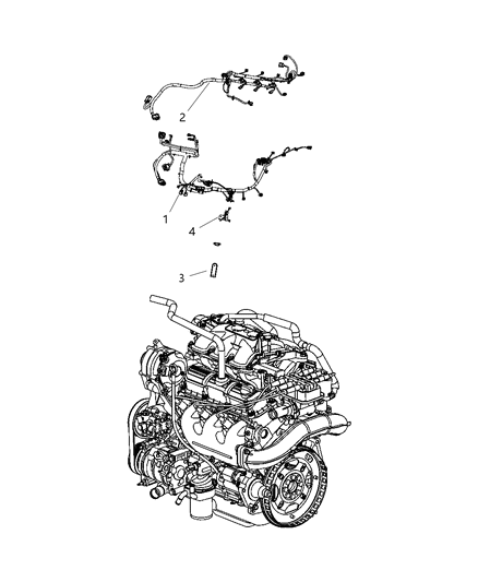 2010 Dodge Grand Caravan Wiring - Engine Diagram 2 - Thumbnail