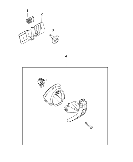 2020 Dodge Challenger Coat Hooks And Pull Handles Diagram 1 - Thumbnail