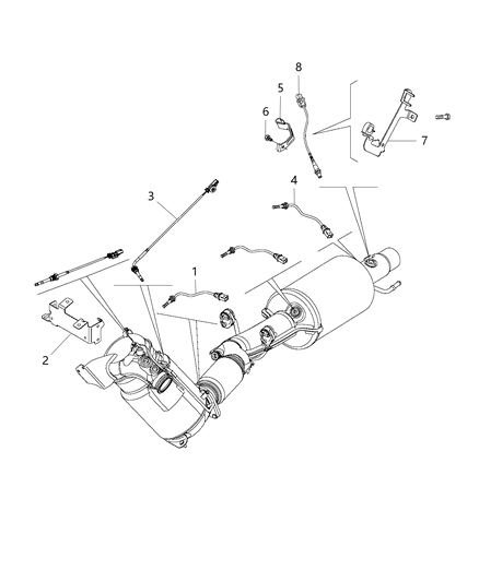 2021 Ram ProMaster 2500 Oxygen Sensors Diagram 1 - Thumbnail