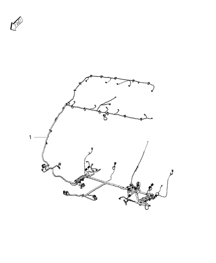 2016 Ram ProMaster 2500 Wiring - Body Diagram 1 - Thumbnail