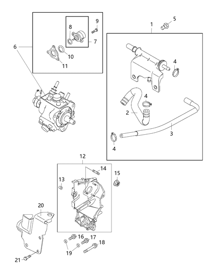 2018 Jeep Renegade Fuel Injection Pump Diagram 1 - Thumbnail