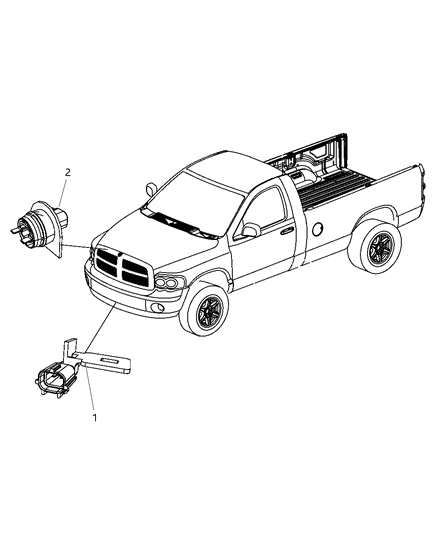 2010 Dodge Ram 3500 Cab Chassis Sensors Body Diagram