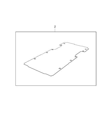 2014 Ram ProMaster 3500 Conversion Kit, Cargo Diagram 7 - Thumbnail