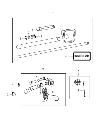 2012 Ram 4500 Strap Ground Diagram for 5032359AB