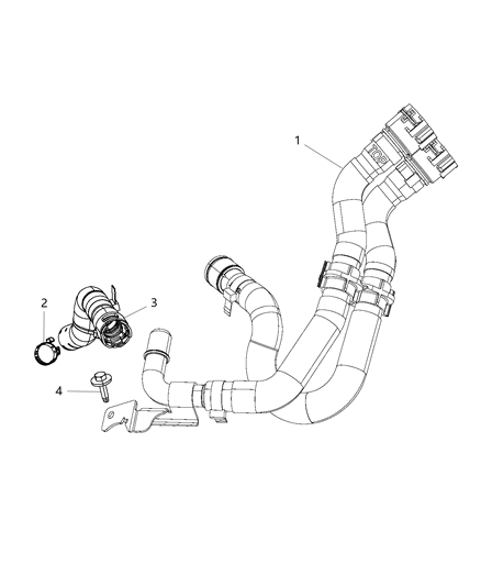 2016 Dodge Dart Heater Hoses Diagram 2 - Thumbnail