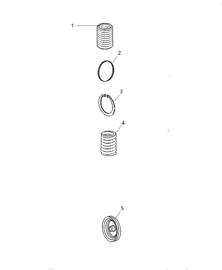 2006 Dodge Caravan Accumulator Springs Diagram 1 - Thumbnail