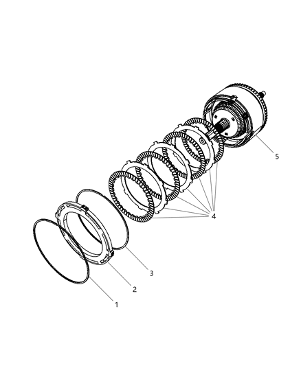 2014 Ram C/V Input Clutch Assembly Diagram 3 - Thumbnail
