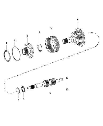 2017 Ram 5500 Planetary Gear Set Diagram 3 - Thumbnail