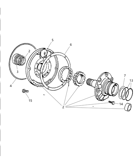 2002 Dodge Dakota Oil Pump Diagram 2 - Thumbnail